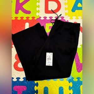 Wide leg black Zara pants